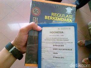 Layanan SIM Internasional Mulai Dibuka