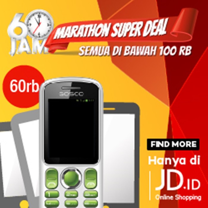 Ponsel di Bawah Rp100.000,- Bisa Kamera, Radio dan Bluetooth