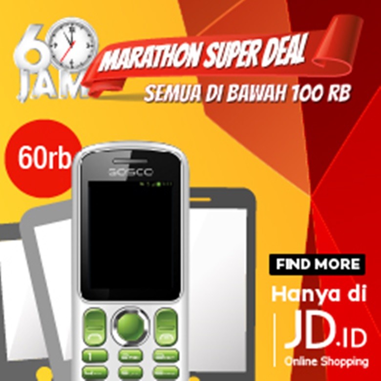 Ponsel di Bawah Rp100.000,- Bisa Kamera, Radio dan Bluetooth