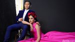 Kemesraan Nina Zatulini dan Calon Suami di Foto Prewedding
