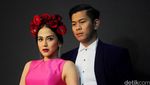 Kemesraan Nina Zatulini dan Calon Suami di Foto Prewedding