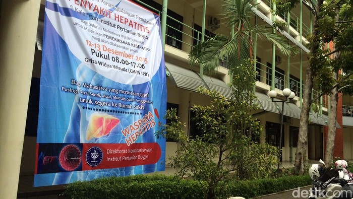 KLB Hepatitis A di IPB dan Kerentanan Lingkungan Sekitar Kampus