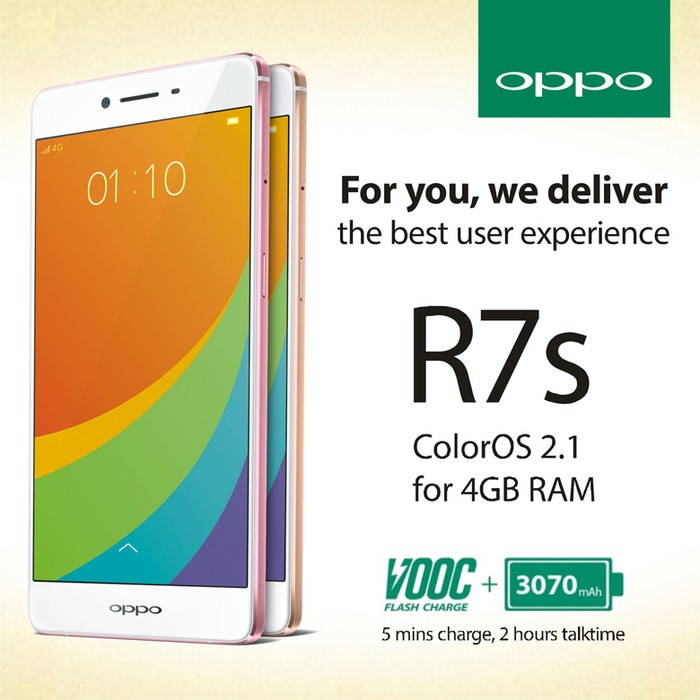 Bukan Cuma Performa Buas, OPPO R7s Tawarkan Juga Koneksi Ngebut