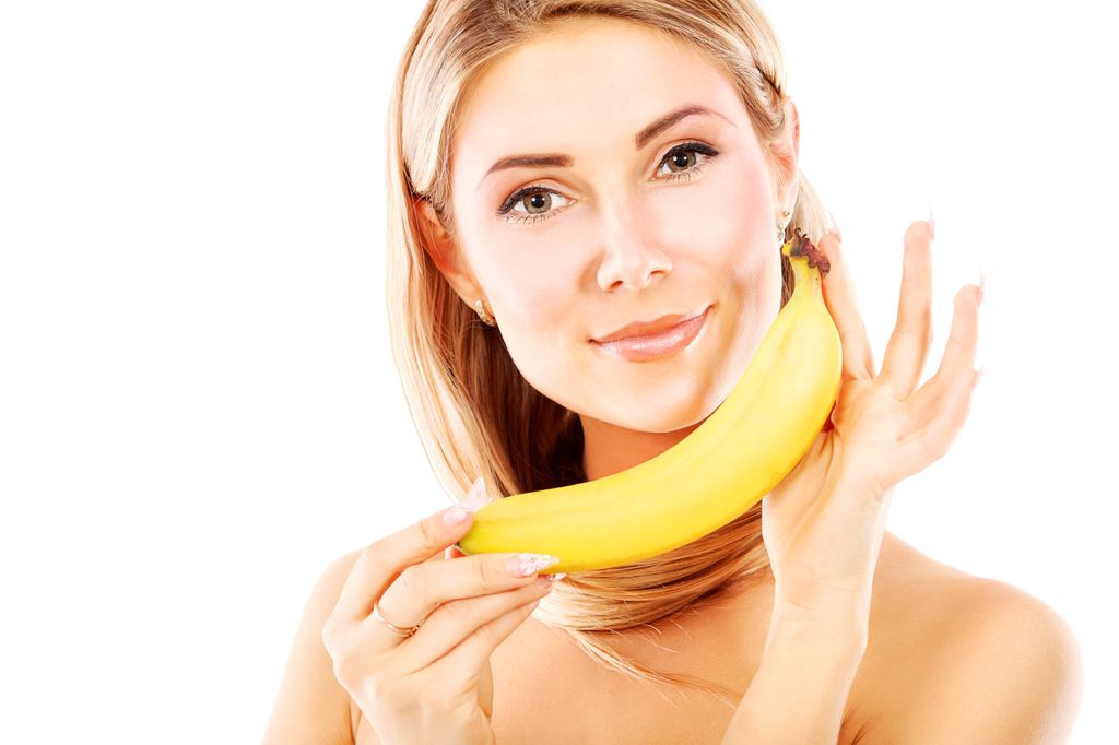 ilustrasi masker pisang