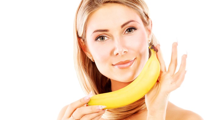 Masker Pisang ilustrasi masker pisang