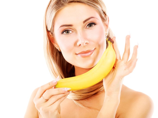 ilustrasi masker pisang