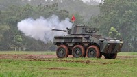 Kendaraan ini dilengkapi dengan two-man turret kaliber 90 mm serta senapan mesin kaliber 7,62 mm untuk daya gempur maksimal dan dioperasikan oleh 3 orang personel. Mesin diesel 340 HP yang dilengkapi dengan Turbo Charger Intercooler mampu membawa kendaraan ini pada top speed 80 km/h dengan daya jelajah sejauh 600 kilometer. Foto: Dok. Pindad