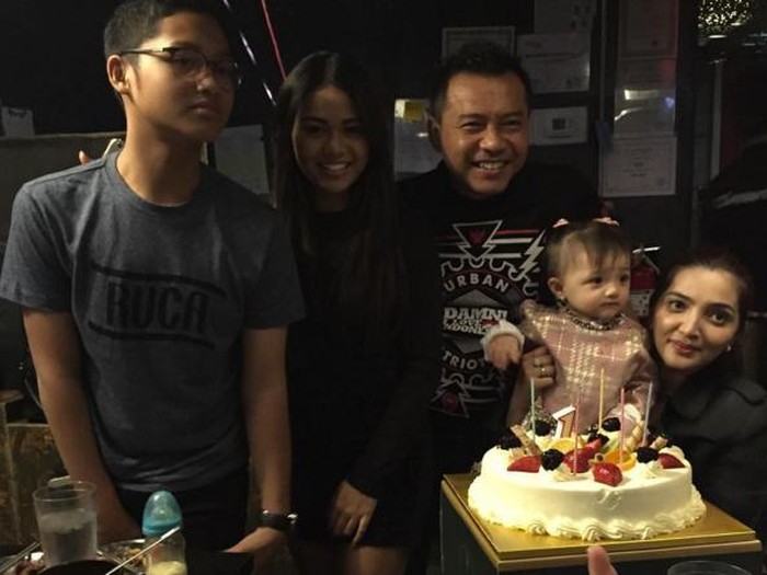 Anang dan Ashanty Rayakan Ultah Pertama Arsy di Amerika