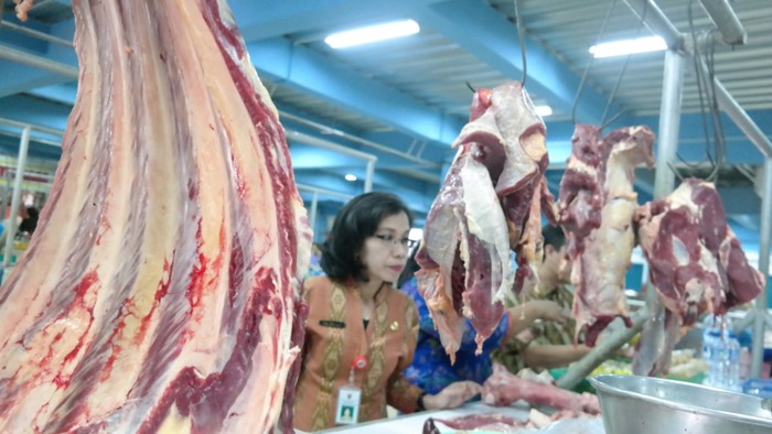 Duh, Ada Daging Busuk Dijual Jelang Natal di Semarang