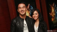 Joe Taslim hadir bersama sang istri. Pool/Gus Mun/detikFoto.