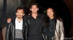 Iko Uwais, Cecep dan Yayan Ruhian di Gala Premiere Star Wars