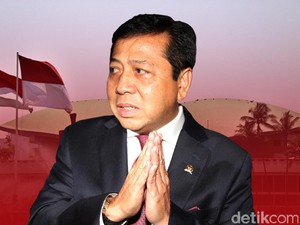 Sambutan Aplaus Sampai Suara Terbata-Bata Novanto Saat Undur Diri di Paripurna