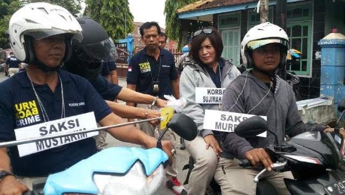 Kasus Penyiraman Air Keras Hingga Korban Tewas Direkonstruksi