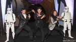 Iko Uwais, Cecep dan Yayan Ruhian di Gala Premiere Star Wars