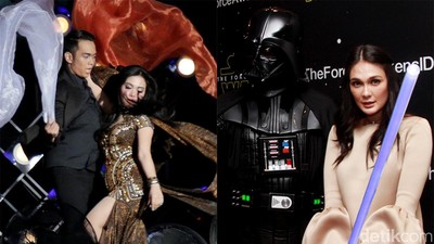 Tubuh Syahrini Meliuk-liuk, Sederet Artis Kena Demam Star Wars