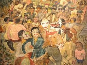 2016, Tiga Lukisan Maestro Indonesia Dipamerkan di Singapura