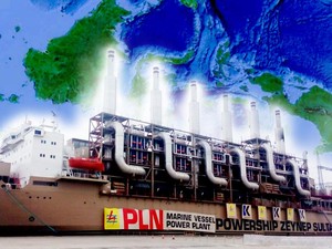 Kapal Genset Raksasa Ini Lebih Besar dari Titanic