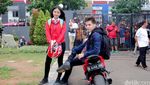 Brum! Asyiknya Natasha Wilona Dibonceng Stefan William Naik Moge
