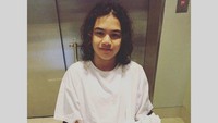 Inilah foto kala Dul menjalani perawatan usai kecelakaan pada Oktober 2013 silam. Foto: Twitter Maia Estianty