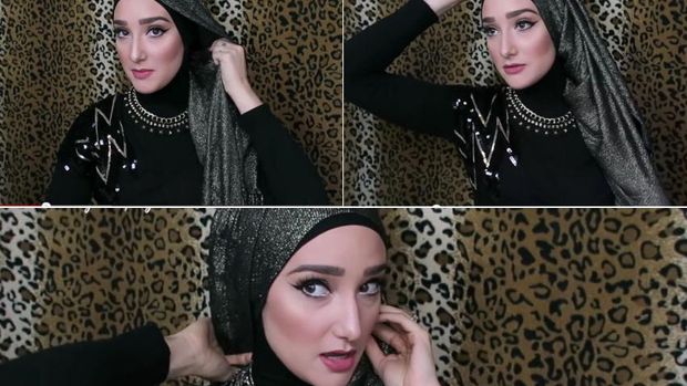 Si Cantik Yasemin Kanar Berikan Tutorial Hijab Terinspirasi Putri Rapunzel