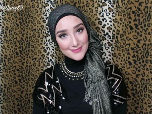 Si Cantik Yasemin Kanar Berikan Tutorial Hijab Terinspirasi Putri Rapunzel