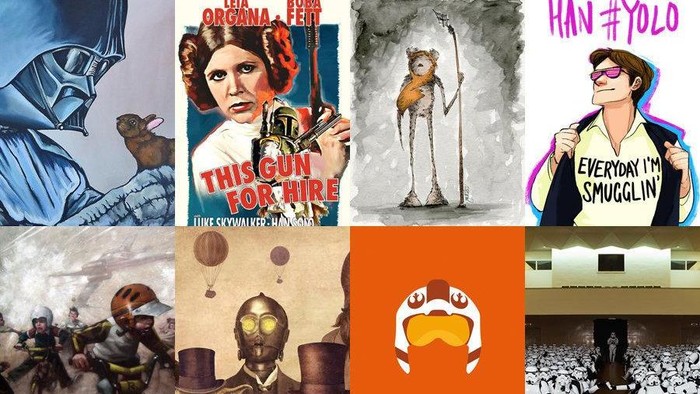 4 Seniman Dunia Terjangkit Demam Star Wars