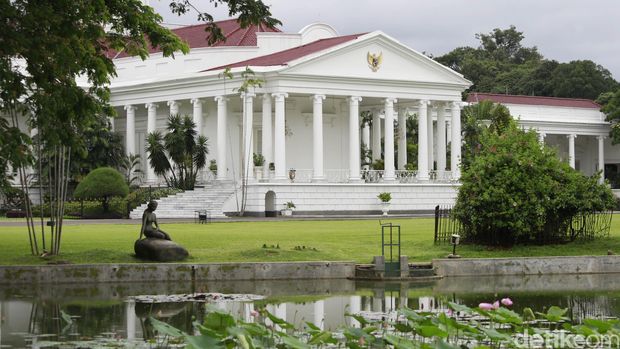 Istana Bogor Istana Presiden di Bogor. Reno Hastukrisnapati Widarto / ilustrasi/ detikfoto
