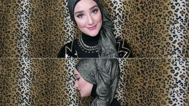 Image Result For Tutorial Hijab Segitiga Pesta Pernikahan