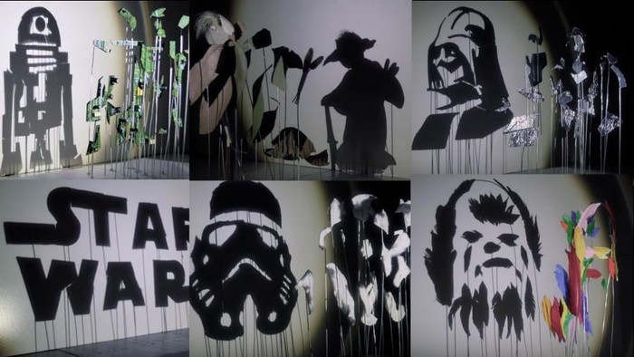 Demam Star Wars, Seniman Red Hong Yi Bikin Seni Instalasi