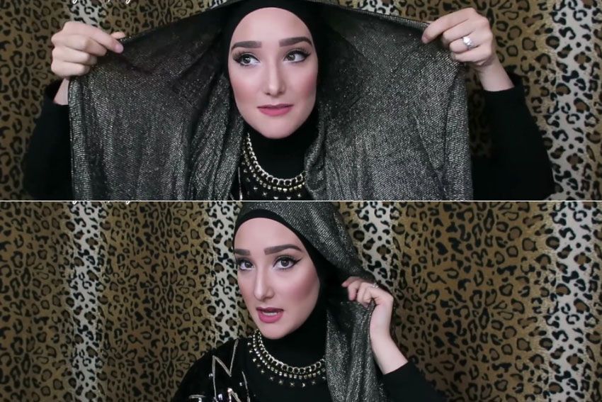 Si Cantik Yasemin Kanar Berikan Tutorial Hijab Terinspirasi Putri Rapunzel