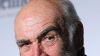Sean Connery menjadi salah satu idola dan lambang pria macho di eranya. Lalu bagaimana wajah aktor berusia 89 tahun itu? Dok. Getty Images