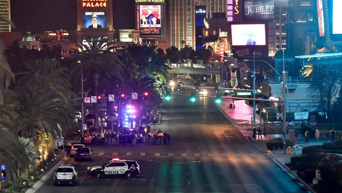 Tabrak Puluhan Orang di Las Vegas, Wanita Pengemudi Mobil Ditahan Polisi