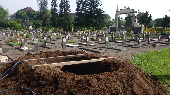 Tempat Pemakaman Kapten Dwi di TMP Kusumanegara Telah Disiapkan