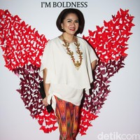 Moza Pramita SK-II Wings of Change at Ballroom Dharmawangsa Hotel. Jakarta. [Foto: Mohammad Abduh/Wolipop]