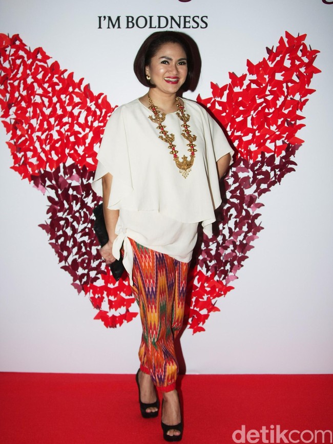 Moza Pramita SK-II Wings of Change at Ballroom Dharmawangsa Hotel. Jakarta. [Foto: Mohammad Abduh/Wolipop]