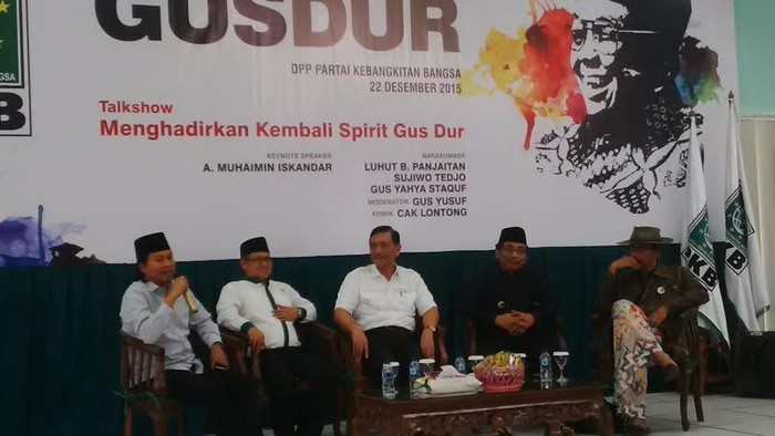 Zulkifli Hasan, Said Aqil dan Menteri Kabinet Kerja Hadiri Malam Haul Gus Dur