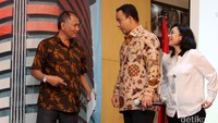Menteri Pendidikan dan Kebudayaan (Mendikbud)  Anies Baswedan bertemu dengan Ketua KPK Agus Rahardjo di Auditorium KPK, Jl HR Rasuna Said, Jakarta Selatan, Selasa (22/12/2015).