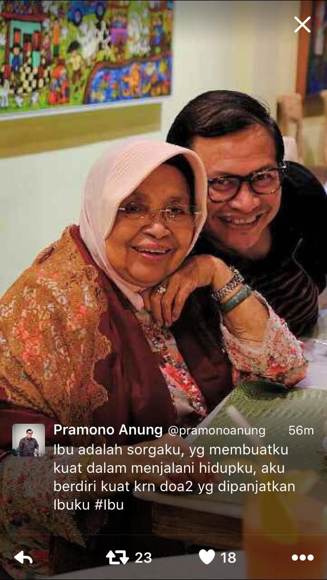 Seskab Pramono Ibu adalah Sumber Energi yang Membuat Kuat dan Mawas Diri