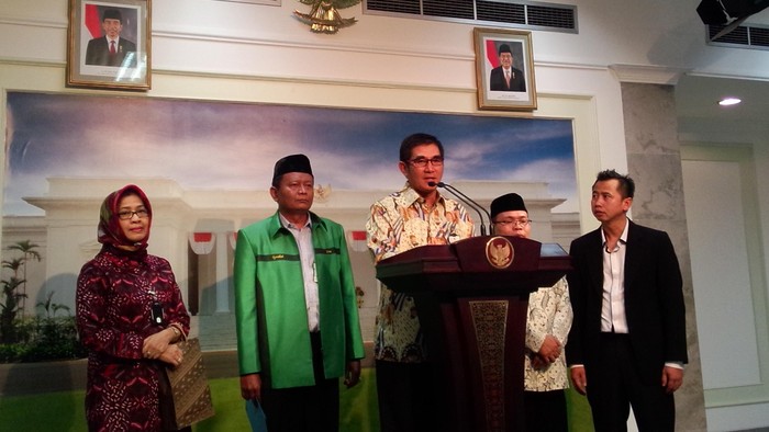 Hamdan Zoelva Temui Jokowi Bahas Ekonomi Kerakyatan