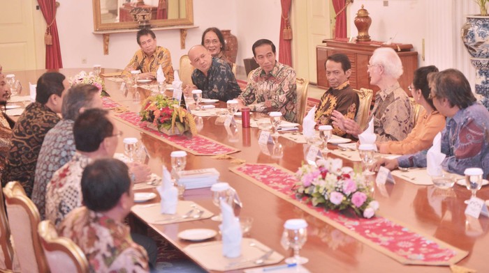 Makan Siang dengan Jokowi, Budayawan Usul Adanya Pembangunan Budaya