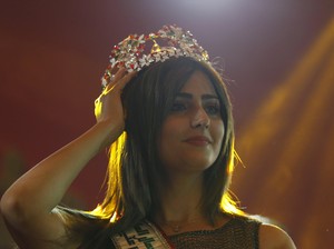 Foto: Miss Iraq 2015 Tak Takut Diancam Mati karena Ikut Kontes Kecantikan