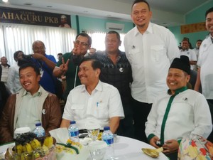 Luhut, Sujiwo Tedjo Hingga Cak Lontong Hadiri Haul ke-6 Gus Dur