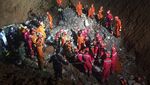Korban Hilang Longsor China Terus Dicari