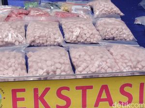 Polisi Tangkap Pemasok Seribu Butir Ekstasi Love di Samarinda