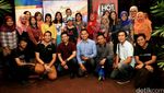 Serunya Nobar Film Negeri Van Oranje Bareng Abimana dan Tatjana!