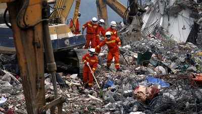 Korban Hilang Longsor China Terus Dicari