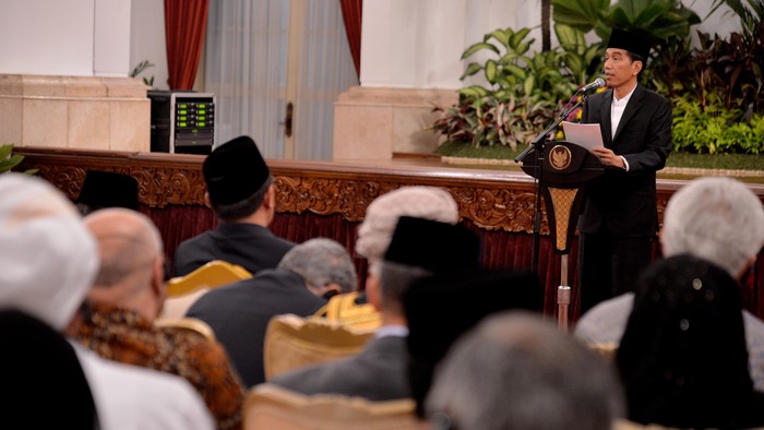 Jokowi: Umat Islam Merangkul, Bukan Memukul Eksistensi Kelompok Lain