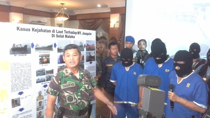 Perompak Kapal Tanker MT Joaquim Ditangkap di Bandung