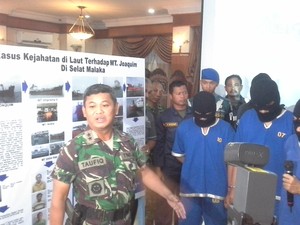 Perompak Kapal Tanker MT Joaquim Ditangkap di Bandung