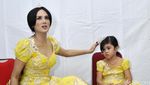 Mulan Jameela dan Shafeea Bak Ratu dan Princess